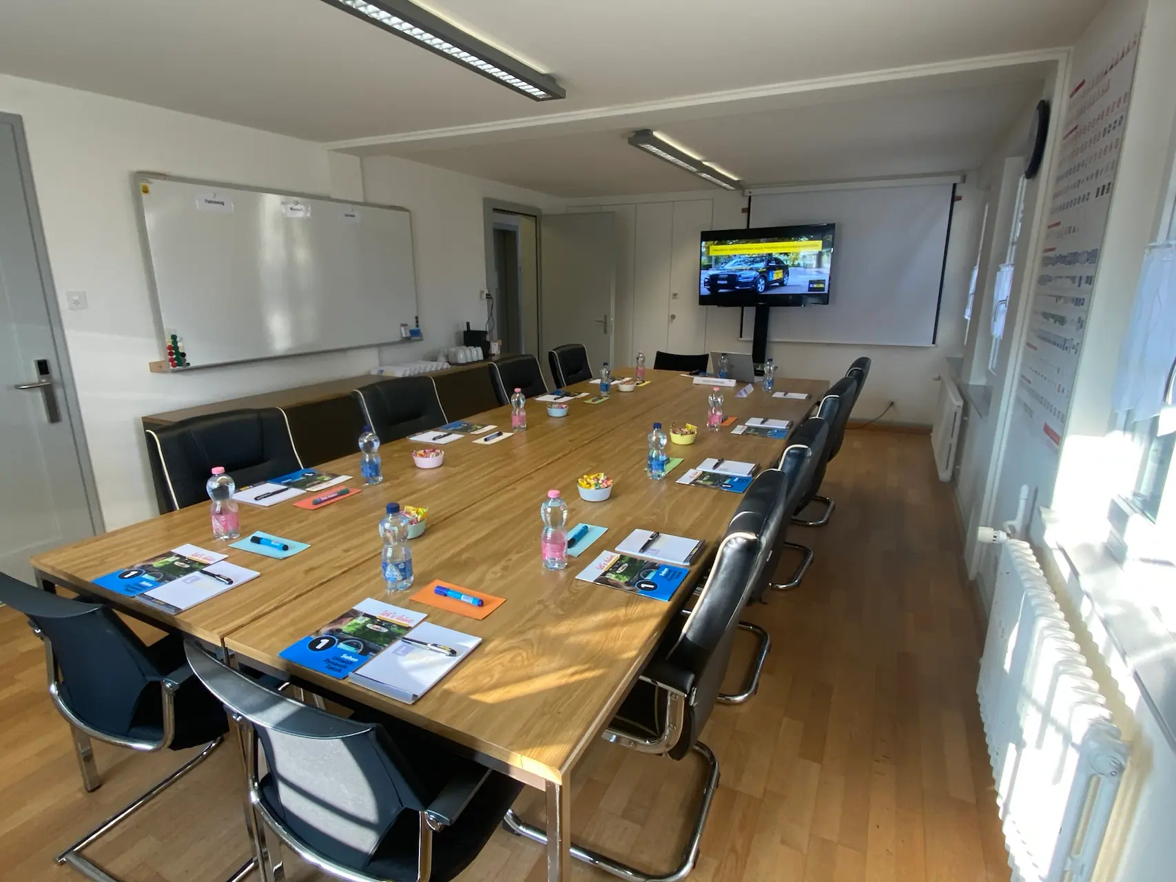 Kursraum Verkehrskundeunterricht in Augst