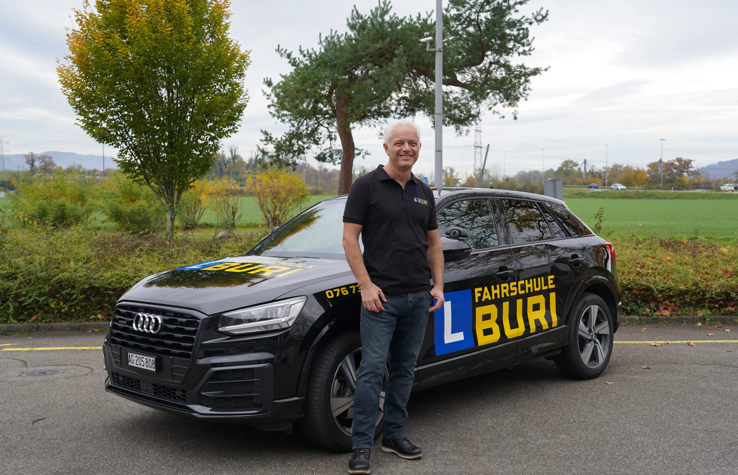Fahrschulauto der Fahrschule Buri in Rheinfelden